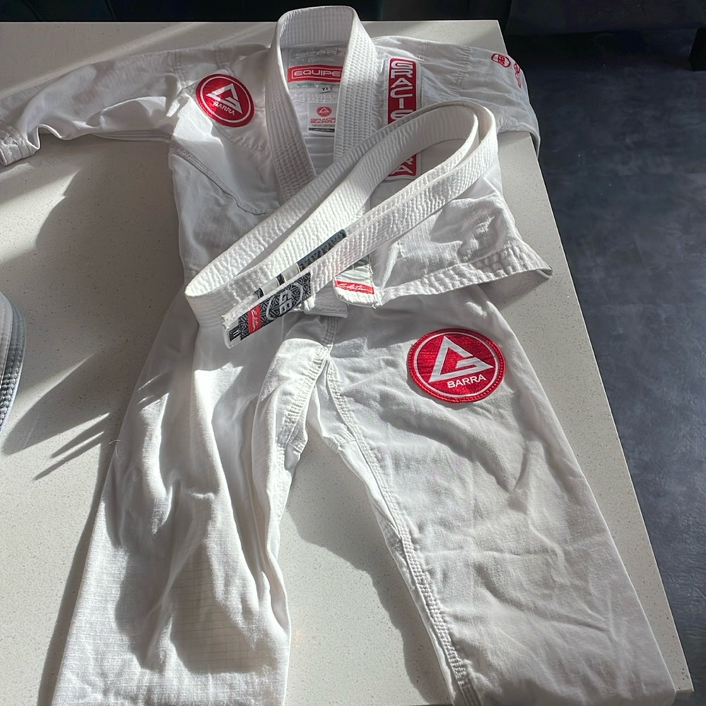 Gracie Barra Y1 Ripstop Kimono with Y1/Y2 belt